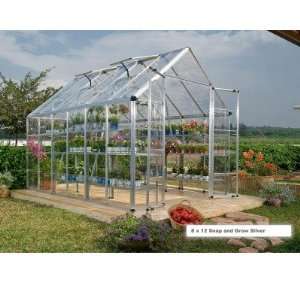  Poly Tex Snap & Grow 8x12 Greenhouse: Patio, Lawn & Garden