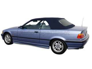 BMW 3 Series Convertible Top, Blue Stayfast Cloth, Plastic Window, w 