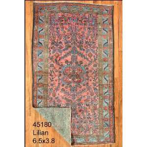    3x6 Hand Knotted Lilian Persian Rug   38x65: Home & Kitchen