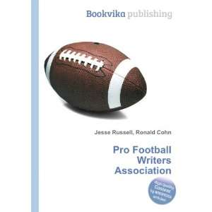  Pro Football Writers Association Ronald Cohn Jesse 