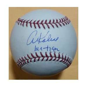  Al Kaline Autographed Detroit Tigers MLB Baseball w/Mr 