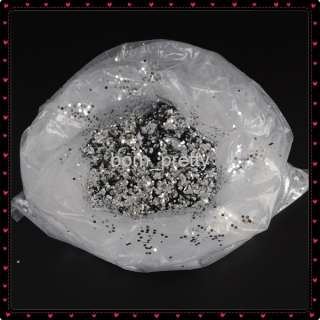 1kg Shimmer Silver Acrylic Glitter Powder Nail Art Wholesale