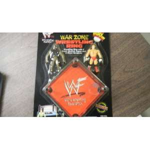  WWF War Zone Wrestling Ring Micro Bendems By Just Toys 