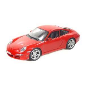  Porsche 911 Carrera S 1/18 Red Toys & Games