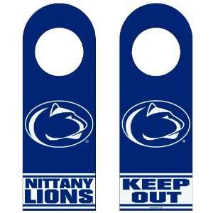  NCAA Penn State Nittany Lions Wood Door Hanger: Sports 