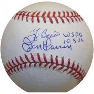  NEW Yogi Berra Larsen PG SIGNED MLB Baseball IRONCLAD 