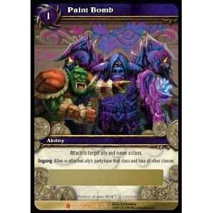  World of Warcraft ICECROWN TCG Paint Bomb Loot card 1/3 by 