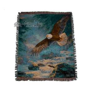  Woven Southwestern Throw 50x60  Soaring Eagle (st11 