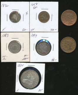 DIFFERENT TYPE COINS   MANY VF XF NICE GROUP OF COINS  