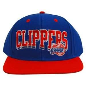 NBA Los Angeles Clippers Wave Snapback Cap Hat   Blue Red  