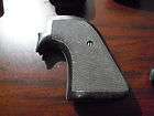 Vintage Rubber Unmarked Handgun Gun Grips