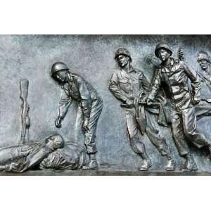  World War Ii Memorial   Detail, Washington Dc   Peel and 