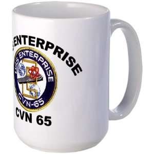 USS Enterprise CVN 65 Military Large Mug by 