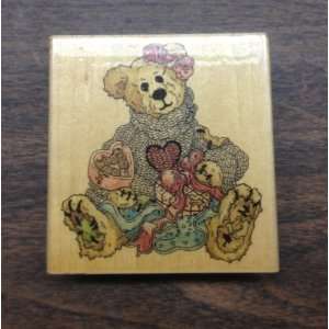  Boyds Collection Bailey Hearts Desire Rubber Stamp H21033 