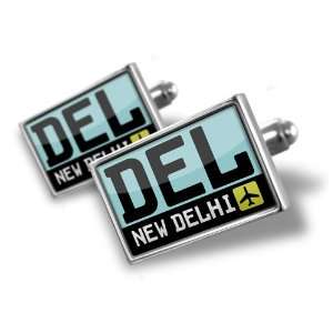 Cufflinks Airport code DEL / New Delhi country: India   Hand Made 