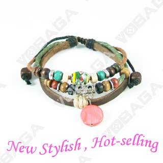 New Hemp Surfer Charm Beads Choker Necklace Chain For Women J0030