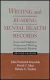 Writing and Reading Mental Health Records Issues and Analysis in 