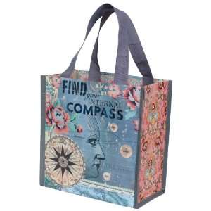   KAF Home Juniper Gift Bag, Internal Compass Design
