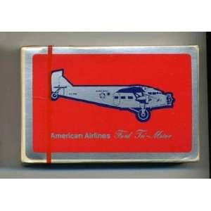 American Airlines Playing Cards Ford Tri Motor MINT Sealed Deck