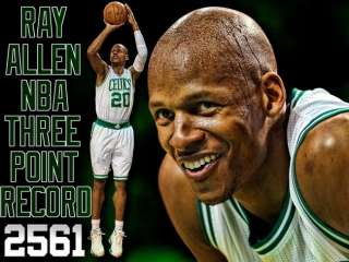 Boston Celtics Ray Allen NBA Basketball 19 Poster 10C  
