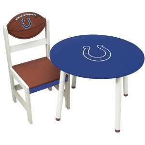  Pack of 2 NFL Indianapolis Colts Childrens Wooden Team 