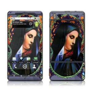  Baroque Skin Decal Sticker for Motorola Droid X Cell Phone 