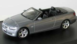 wonderful modelcar BMW 3 SERIES CONVERTIBLE 2008   1/43   grey 