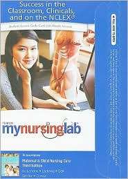 MyNursingLab Student Access Code Card for Maternal & Child Nursing 