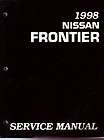 nissan frontier service manual  