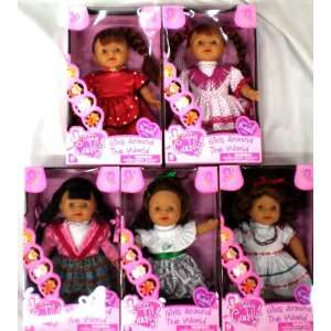   the World Ethnic Baby Doll in National Costume  Spanish: Toys & Games