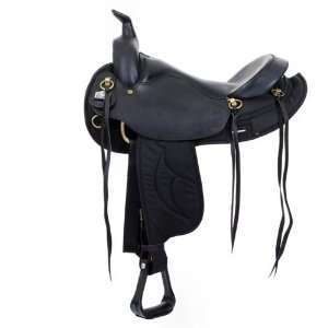   Big Horn Cordura Endurance Trail Saddle with Horn: Sports & Outdoors