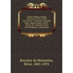   ologique et historique RÃ©mi, 1805 1893 Boucher de Molandon Books