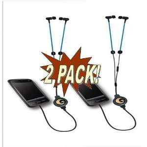  Stereo Headset 3.5mm with EMF shield 2 Pack Electronics