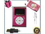 Hello Kitty Mini Clip LCD MP3 Player For 1G 8G TF Card Pink  
