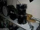 Rogers by Yamaha 4 Piece Drum Shell Pack Black New Out of Box 
