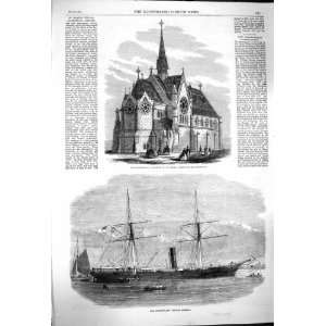    1864 Episcopalian Church Mary Aberdeen Ship Georgia