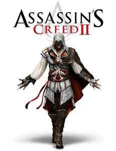 ASSASSINS CREED II 2 SHIRT XBOX 360 PS3 VIDEO GAME**  