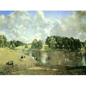   inch John Constable Canvas Art Repro Wivenhoe Park: Home & Kitchen