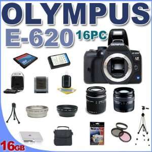  Olympus Evolt E620 12.3MP Digital SLR Camera   2.7 LCD w 