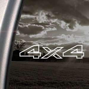  4X4 Offroad Decal Car Truck Bumper Window Sticker 