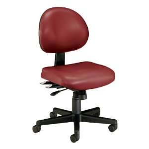   Antimicrobial 24 Hour Use Task Chair witho Arm Rests: Office Products