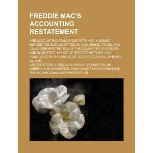 Freddie Macs accounting restatement are accounting 