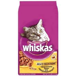  Whiskas Meaty Selections Dry Cat Food: Pet Supplies