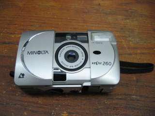 Minolta Vectis 260 Digital Camera Zoom 25 85mm  