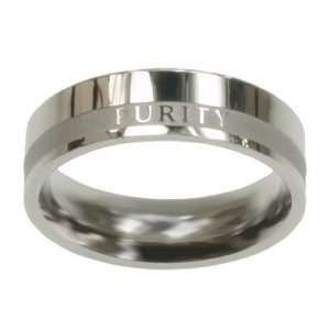  Stainless Steel Womens Christian Purity Abstinence Ring Jewelry
