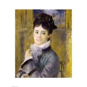  Portrait of Madame Claude Monet   Poster by Pierre Auguste 
