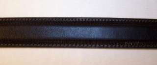 Brown Western Cowhide Leather Belt Buckle Cowgirl Sz 32  
