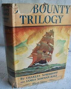 The Bounty Trilogy By Nordhoff & Hall 1949 HB Wyeth Ed.  