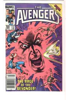 AVENGERS #265 John Buscema Captain America Namor 9.2  