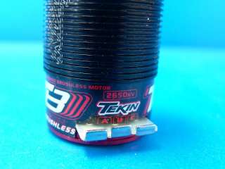TEKIN T8 1/8 Brushless BL Motor 2D 2650Kv Sensored Sensorless R/C RC 